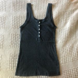 Aerie “No BS” Henley tank top